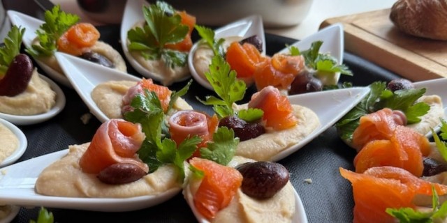 Bohnenmus-mit-lachs