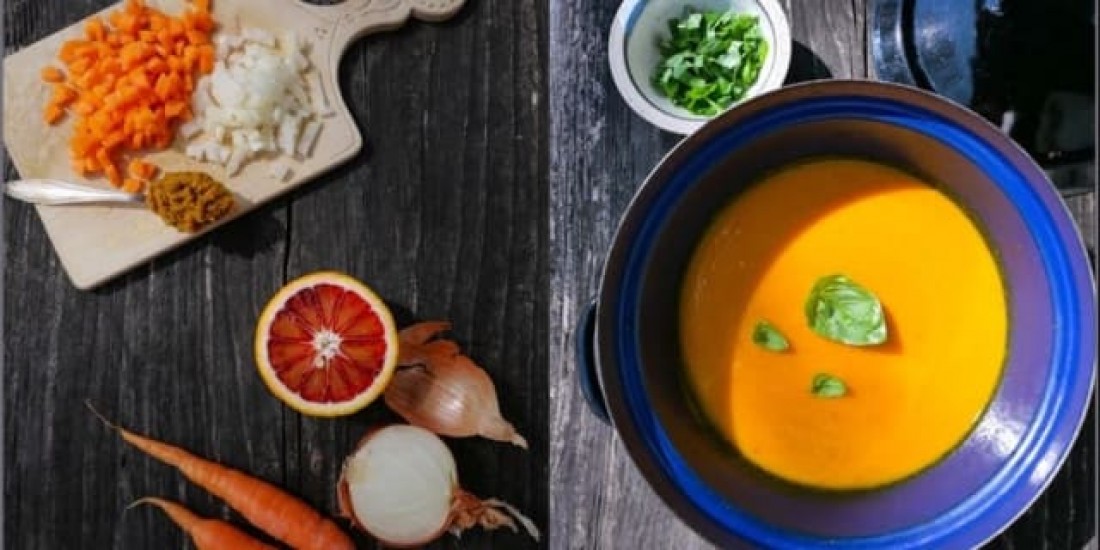 Karotten Orangen Suppe
