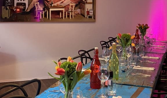 Esszimmer kochraum Feinshnabel Tafel